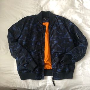 Slate & Stone Camo Bomber Jacket